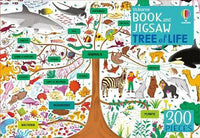 Usborne 300 Pc Jigsaw and Book - Tree of Life