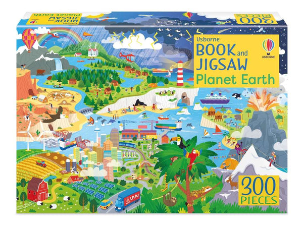 Usborne 300 Pc Jigsaw and Book - Planet Earth
