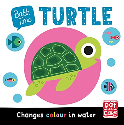 Bath Book - Pat a Cake - Turtle