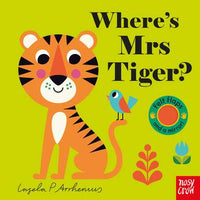 Board Book - Felt Flaps - Where's Mrs Tiger?