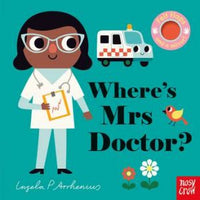 Board Book - Felt Flaps - Where's Mrs Doctor?