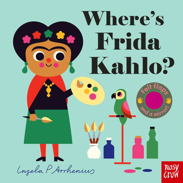 Board Book - Felt Flaps - Where's Frida Kahlo?
