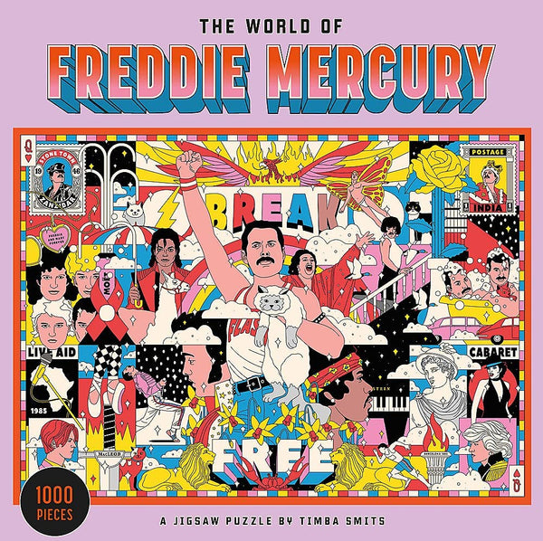 1000 Pc Jigsaw - World of Freddie Mercury