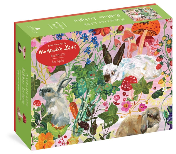 500 Pc Puzzle - Nathalie Lete - Rabbits