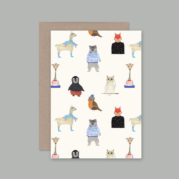 Ahd Paper Co - Animals and Clothes