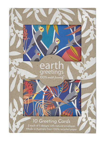Earth Greetings Assorted Card Pack - Wild Australia