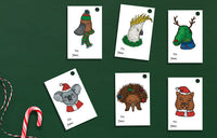 The Nonsense Maker Gift Tag Pack of 6 - Aussie Christmas