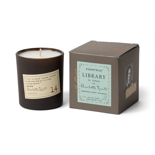 Library Candle 6oz - Charlotte Bronte