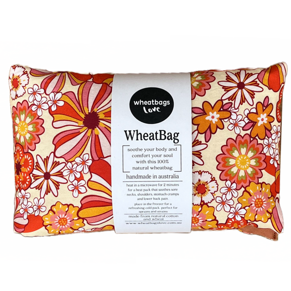 Wheatbag - Groovy Flowers Orange