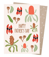 Earth Greetings Card - Father's Day Flora