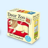 Board Book and Puzzle Blocks - Dear Zoo