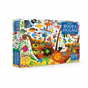 Usborne 100 Pc Jigsaw and Book - Under the Sea