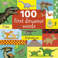 Board Book - 100 First Dinosaur Words