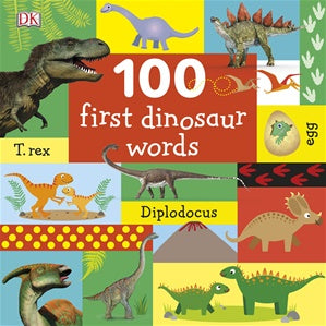 Board Book - 100 First Dinosaur Words