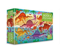 Usborne 100 Pc Jigsaw and Book - Dinosaurs