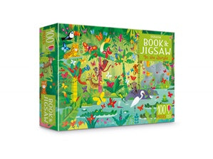 Usborne 100 Pc Jigsaw and Book - In the Jungle