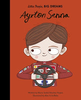 Little People Big Dreams Hardcover - Ayrton Senna