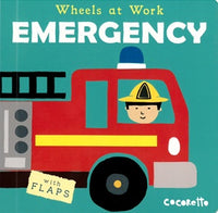 Board Book - Wheels at Work - Emergency
