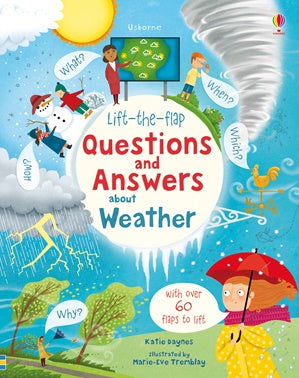 Board Book - Usborne Lift the Flap Questions and Answers - About Weather
