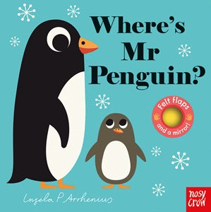 Board Book - Felt Flaps - Where's Mr Penguin?