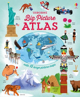 Hardcover - Usborne Big Picture Atlas