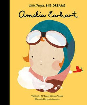 Little People Big Dreams Hardcover - Amelia Earhart