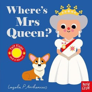 Board Book - Felt Flaps - Where's Mrs Queen?
