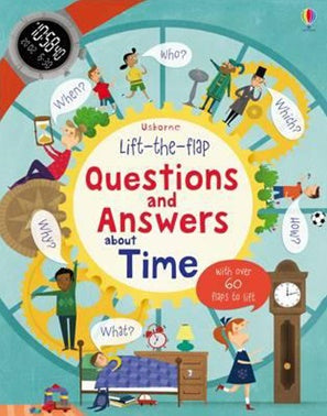 Board Book - Usborne Lift the Flap Questions and Answers - About Time