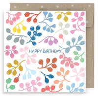 Earth Greetings Mini Card - Gumnut Gathering