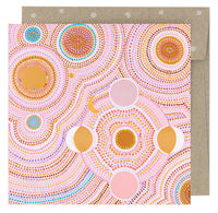 Earth Greetings Mini Card - Seven Sisters Dreaming
