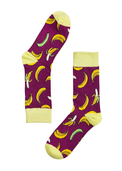 my2socks - banana purple