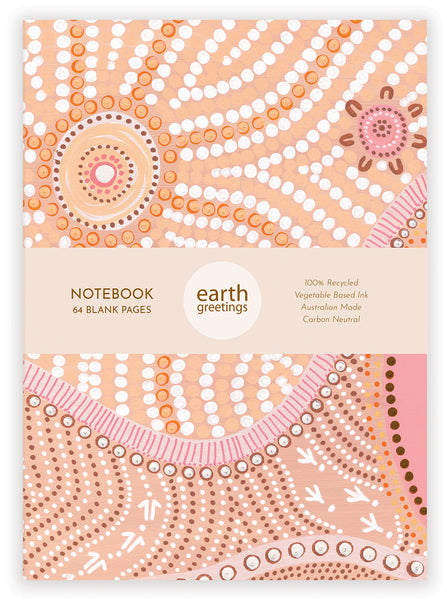 Earth Greetings Blank Notebook - Our Mother the Sun