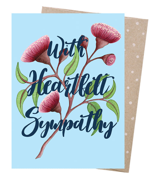 Earth Greetings Card - Heartfelt Sympathy