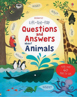 Board Book - Usborne Lift the Flap Questions and Answers - About Animals