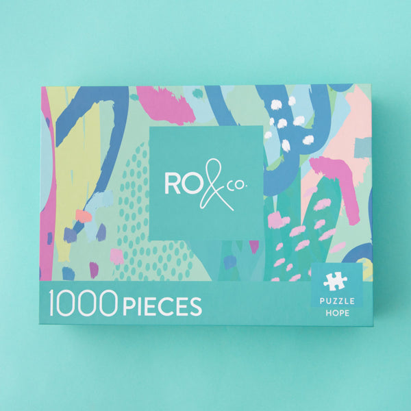1000 Pc Puzzle - Ro & Co - Blue Hope