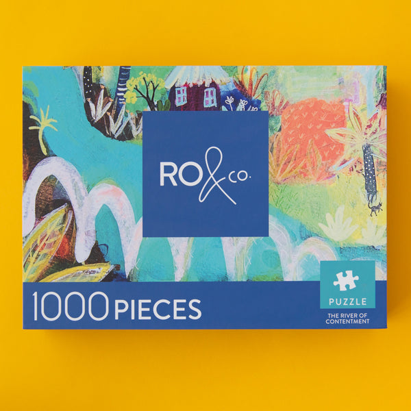 1000 Pc Puzzle - Ro & Co - The River of Contentment