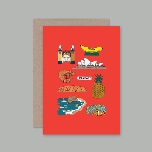 Ahd Paper Co - Aussie Icons