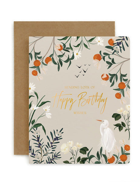 Bespoke Letterpress - Nancy Noreth Sending Lots of Happy Birthday Wishes