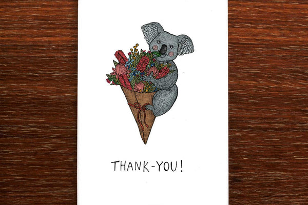The Nonsense Maker Card - Thanks Koala