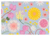 Earth Greetings Folded Wrapping Paper - Wildflower Moorland