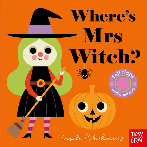 Board Book - Felt Flaps - Where's Mrs Witch?