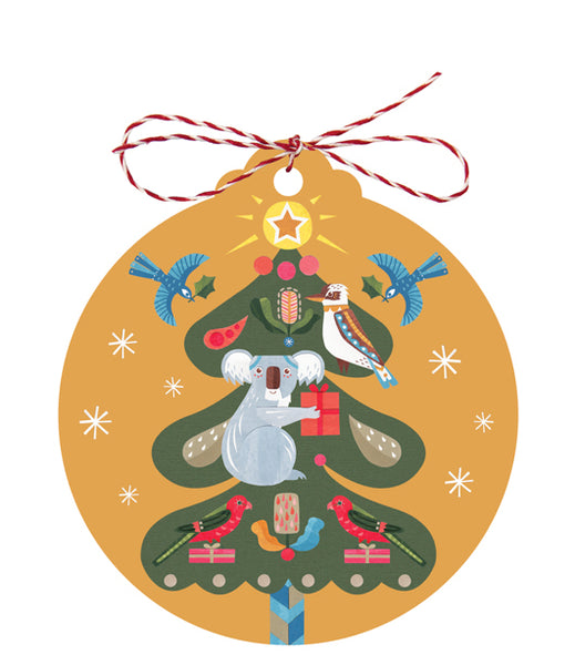 Earth Greetings Christmas Gift Tags - Tree of Light