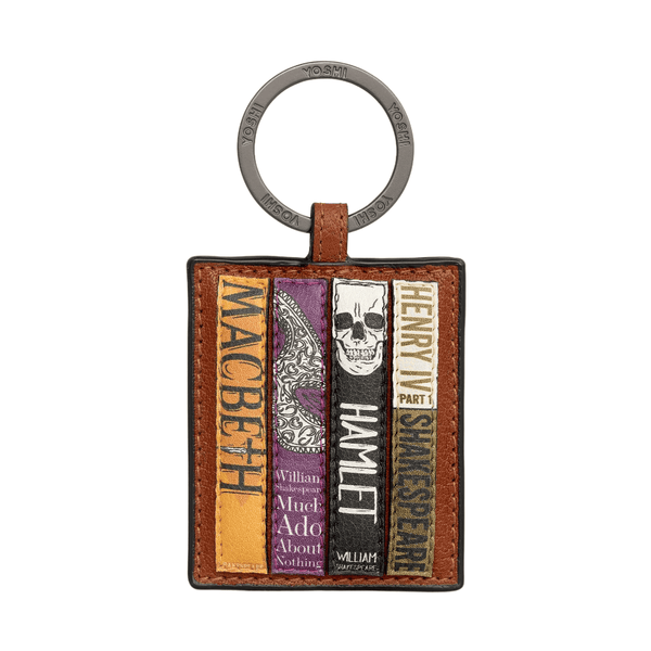 Yoshi Leather Keyring - Library Shakespeare