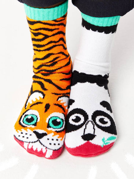 Pals Socks 9-12 - Tiger & Panda
