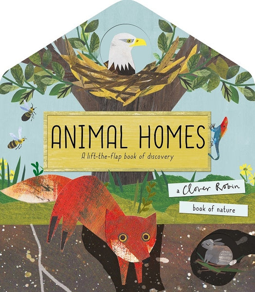 Board Book - Clover Robin - Animal Homes