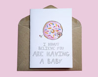 The Curious Cactus - I Donut Believe You Are Having a Baby