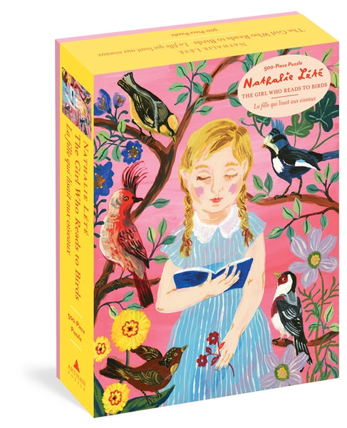 500 Pc Puzzle - Nathalie Lete - Girl Who Reads to Birds