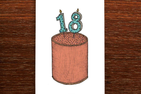 The Nonsense Maker Card - Birthday 18