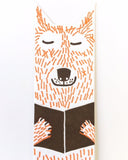 Little Paper House Press Bookmark - Fox