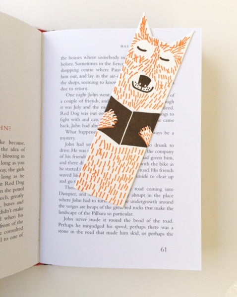 Little Paper House Press Bookmark - Fox